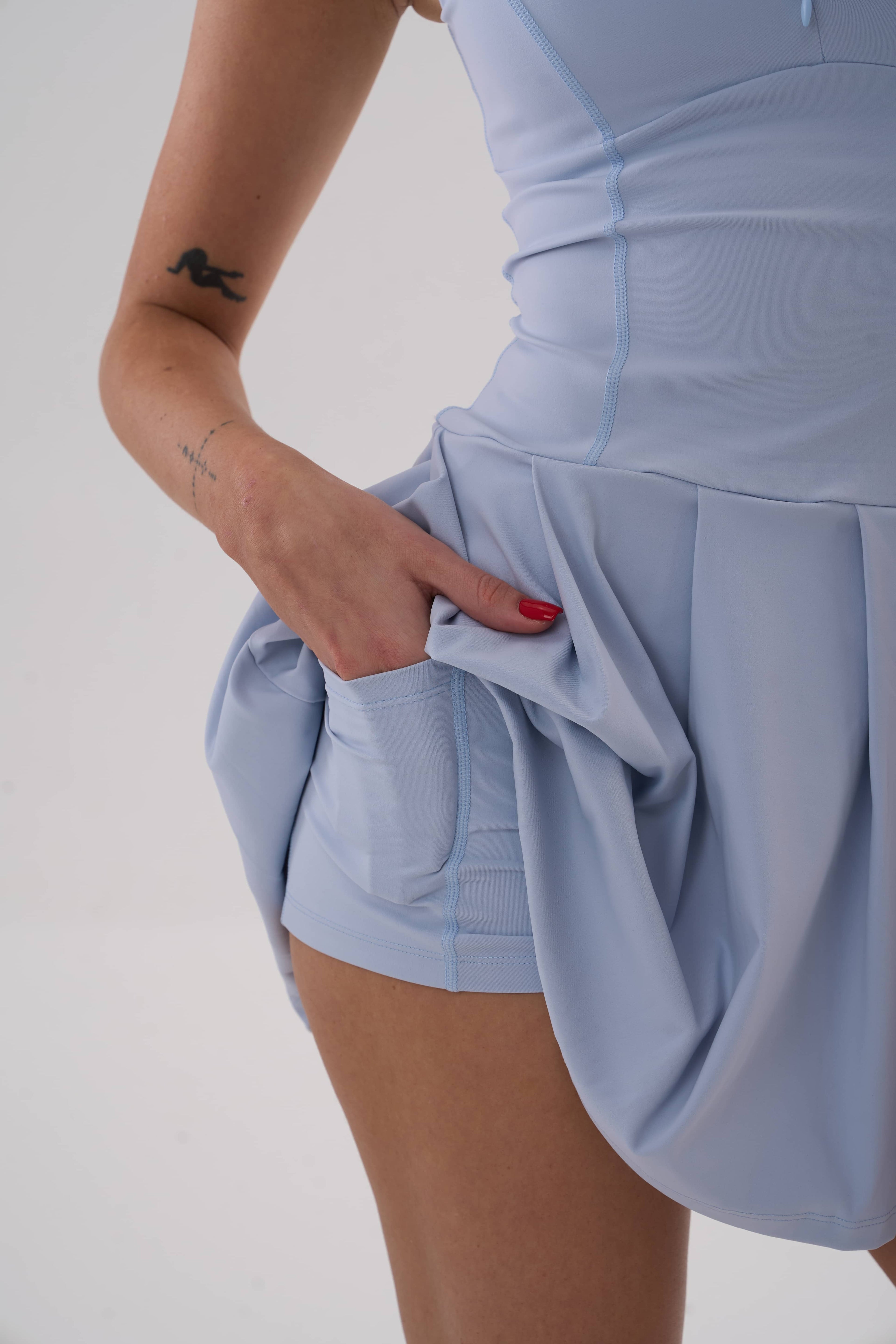 UMI Ace Dress – Blue