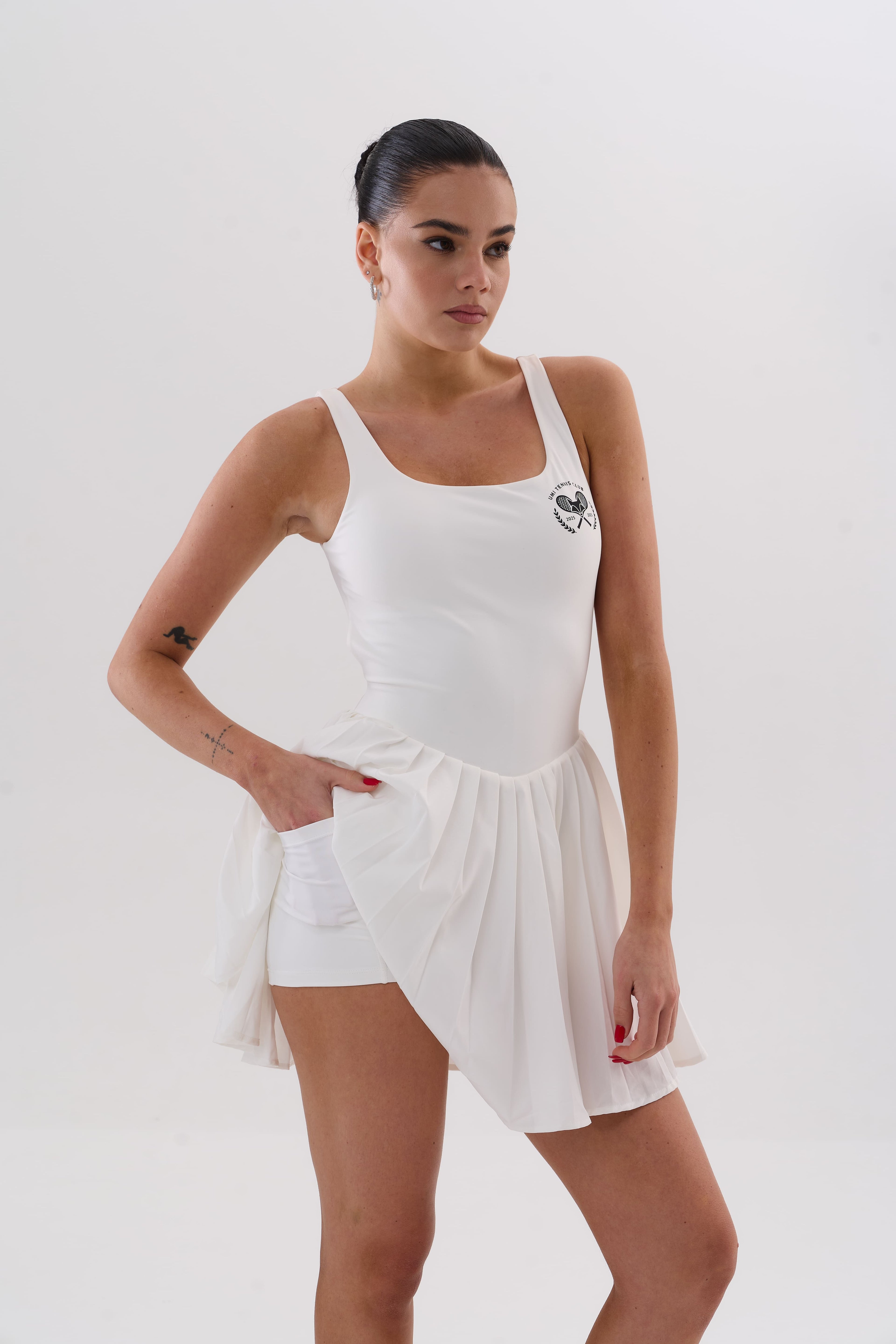 UMI Ballet Dress – White