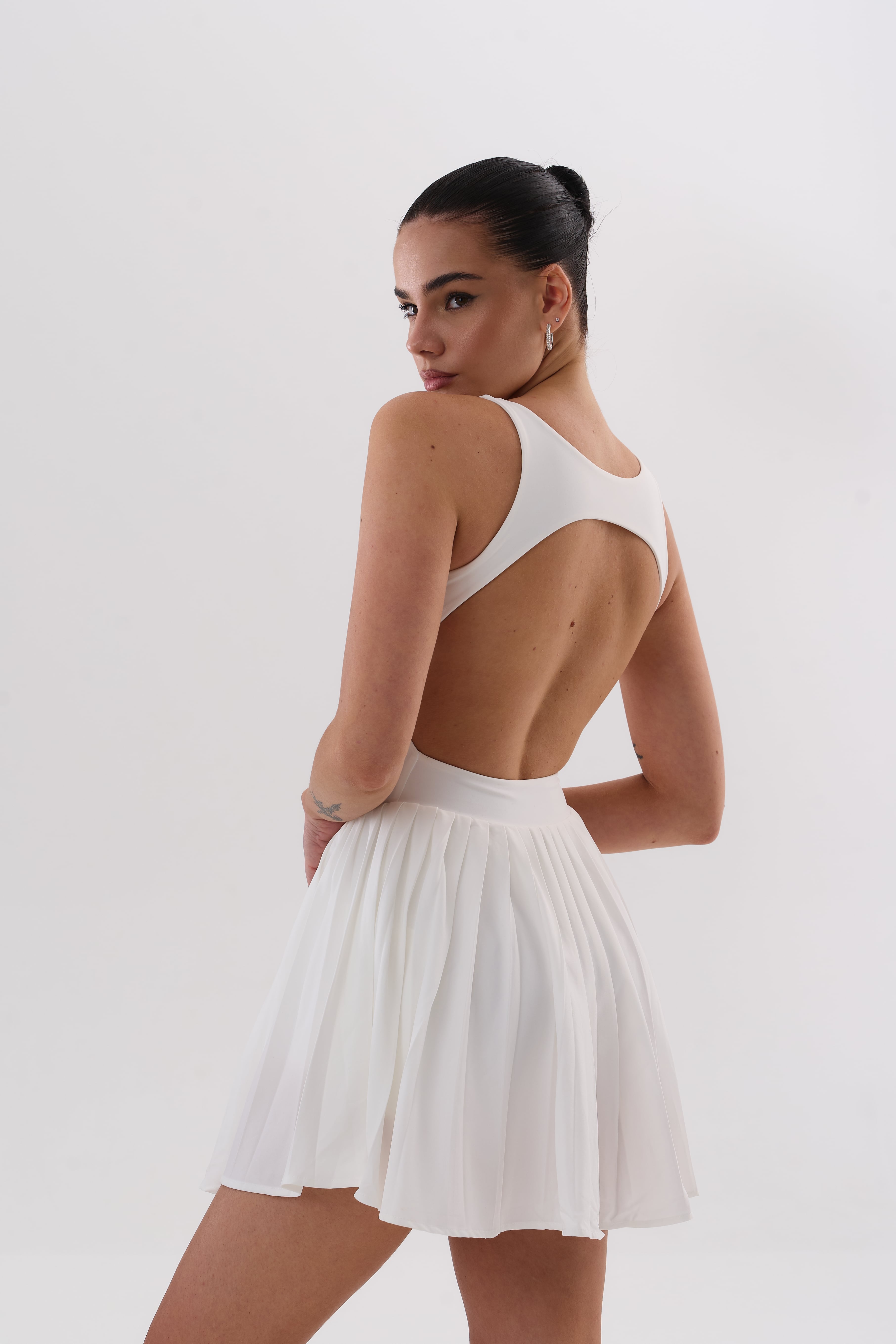 UMI Ballet Dress – White