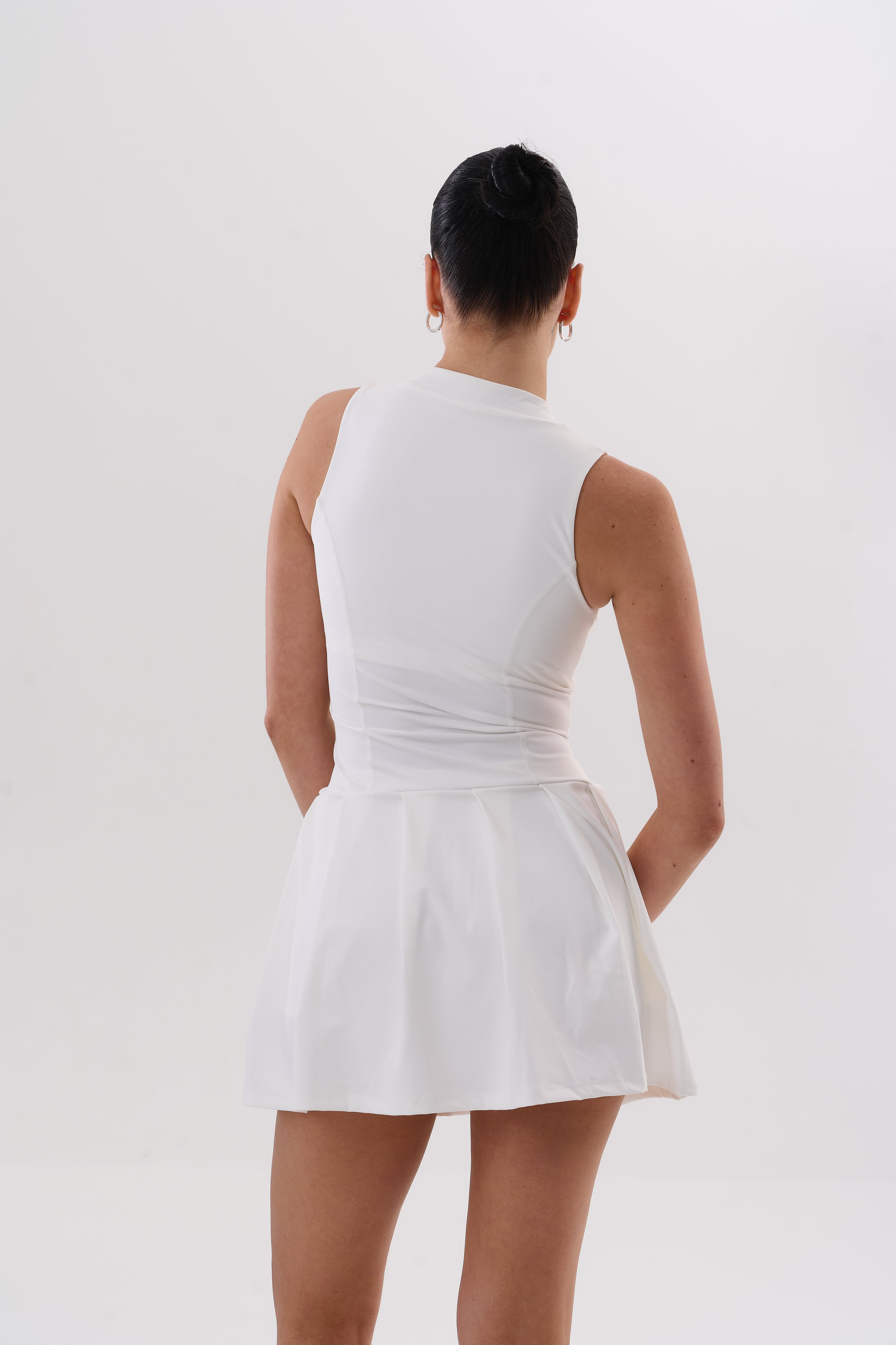 UMI Ace Dress – White