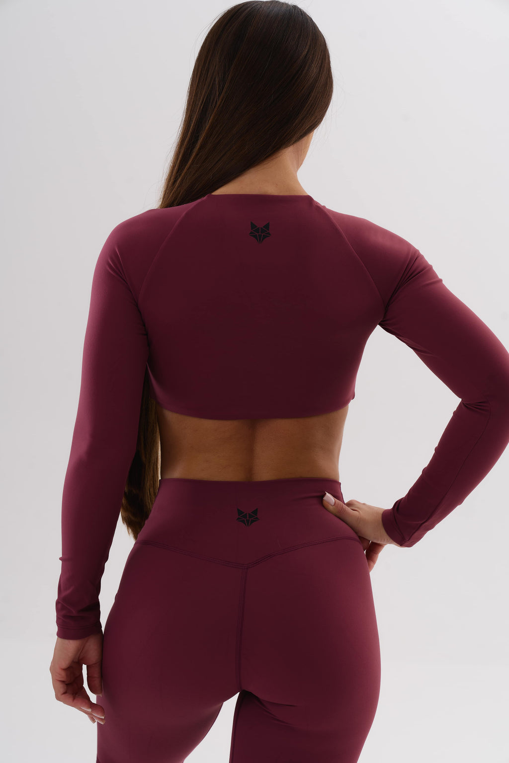 UMI Wrap Top – Merlot