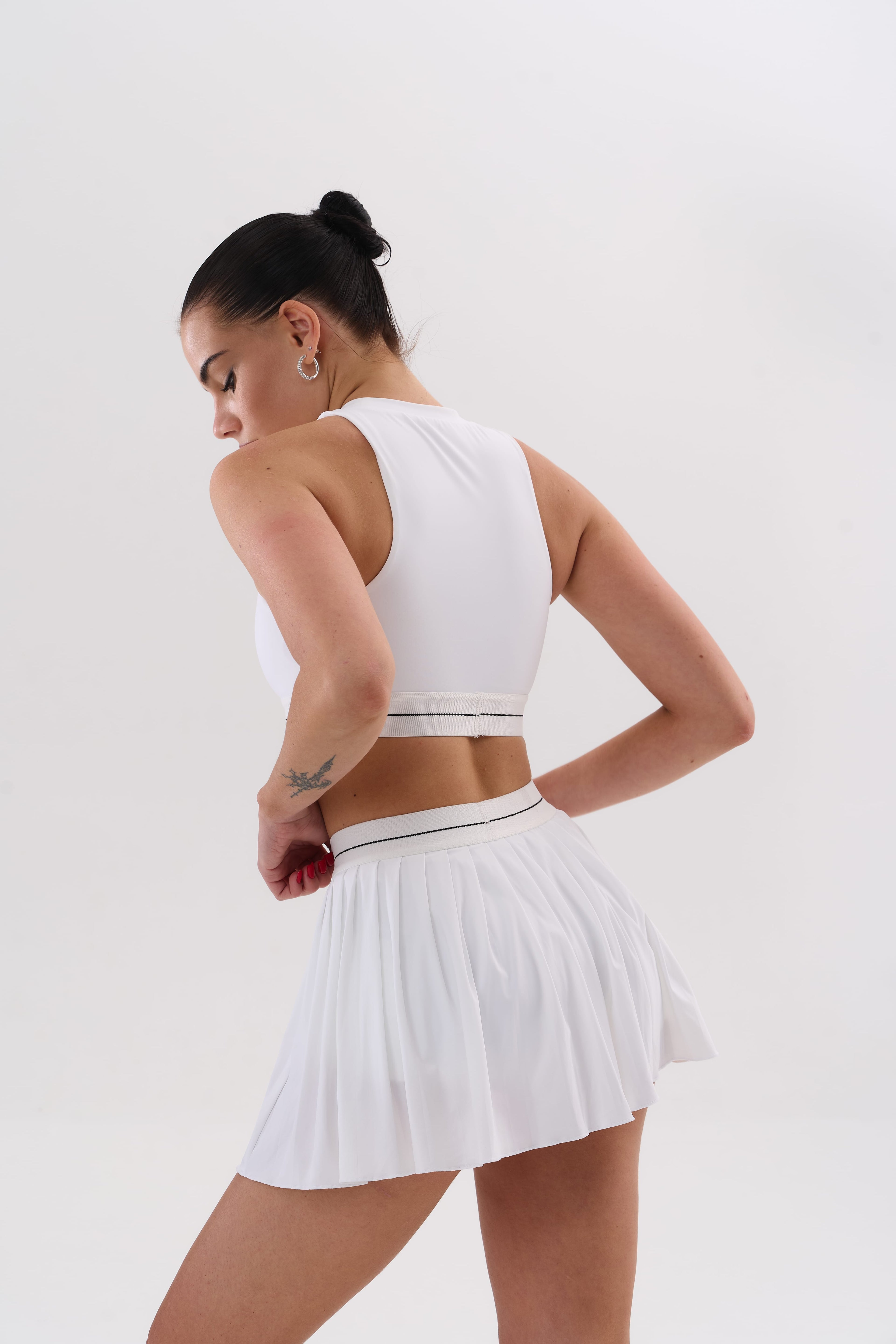 UMI Dash Skirt – White