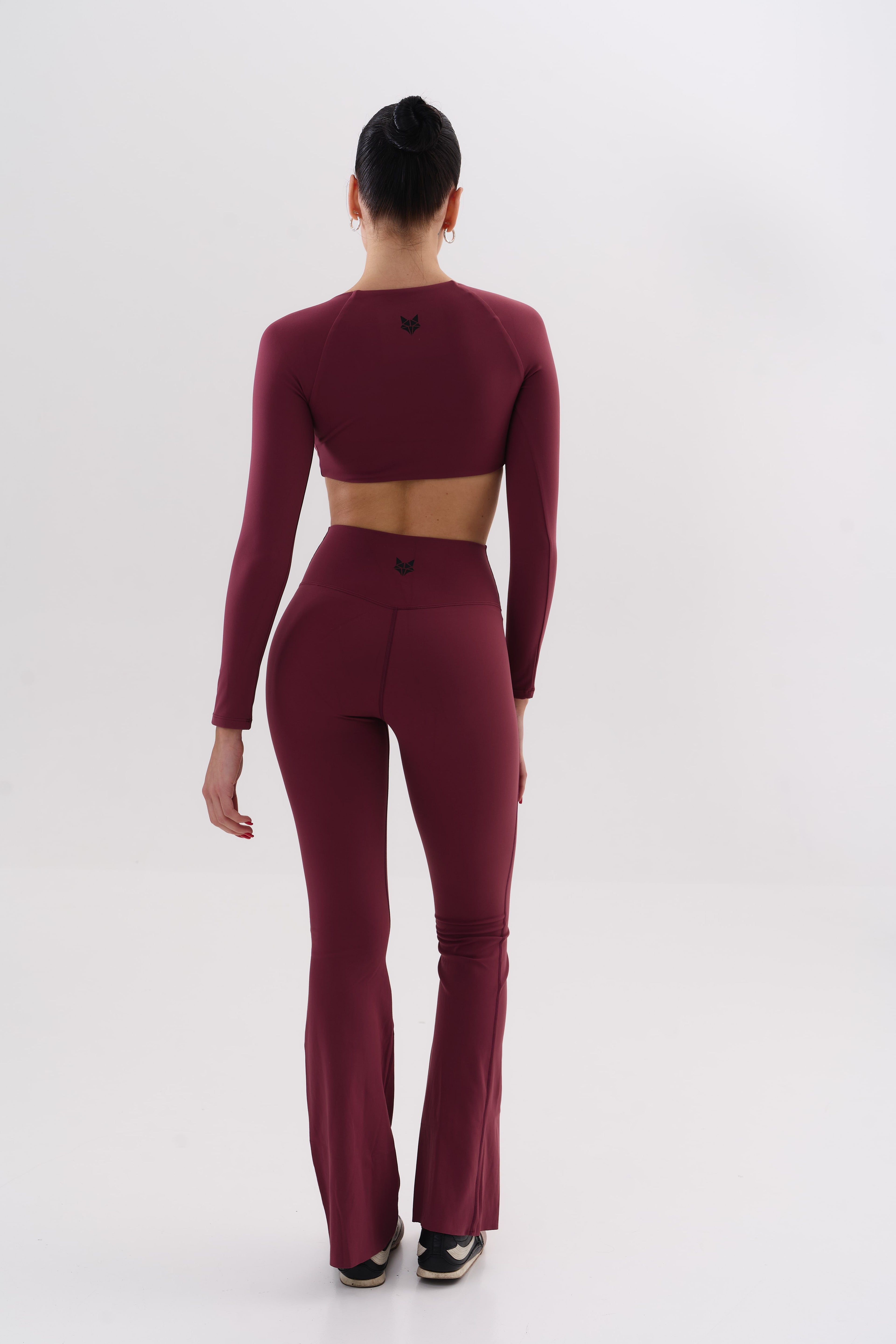 UMI Sculpt Flare Leggings – Merlot