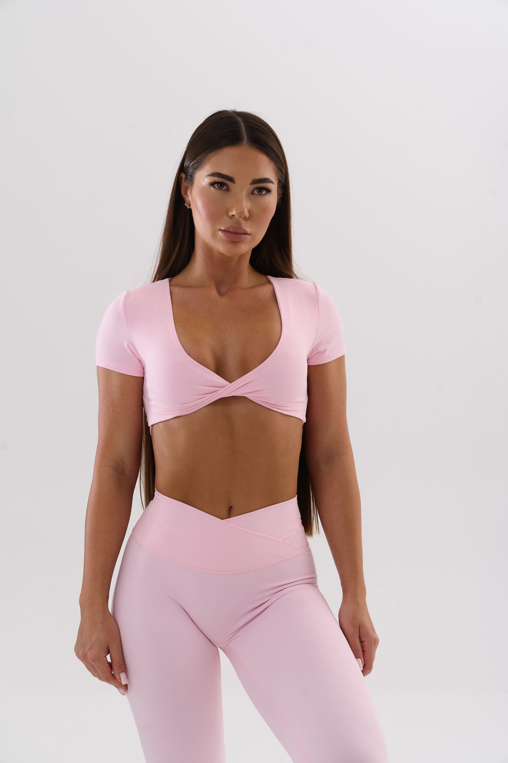 UMI Open Back Top – Rose