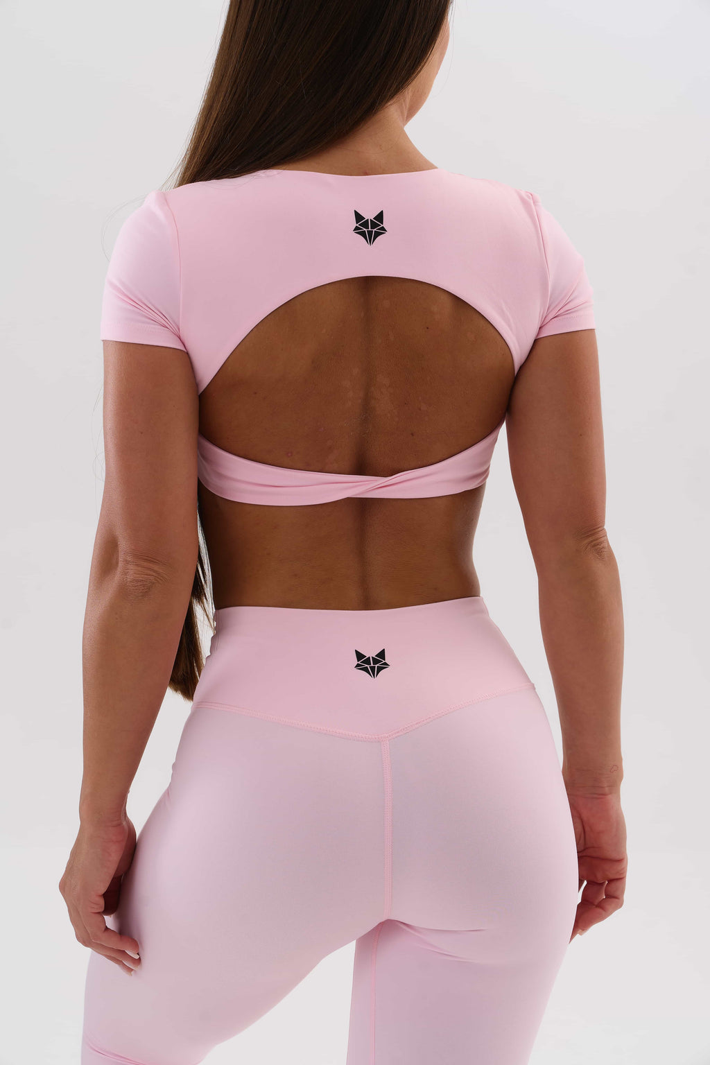 UMI Open Back Top – Rose