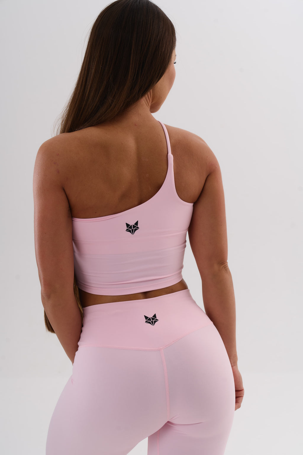 UMI One-Shoulder Top – Rose