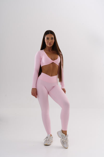 UMI Wrap Top – Rose