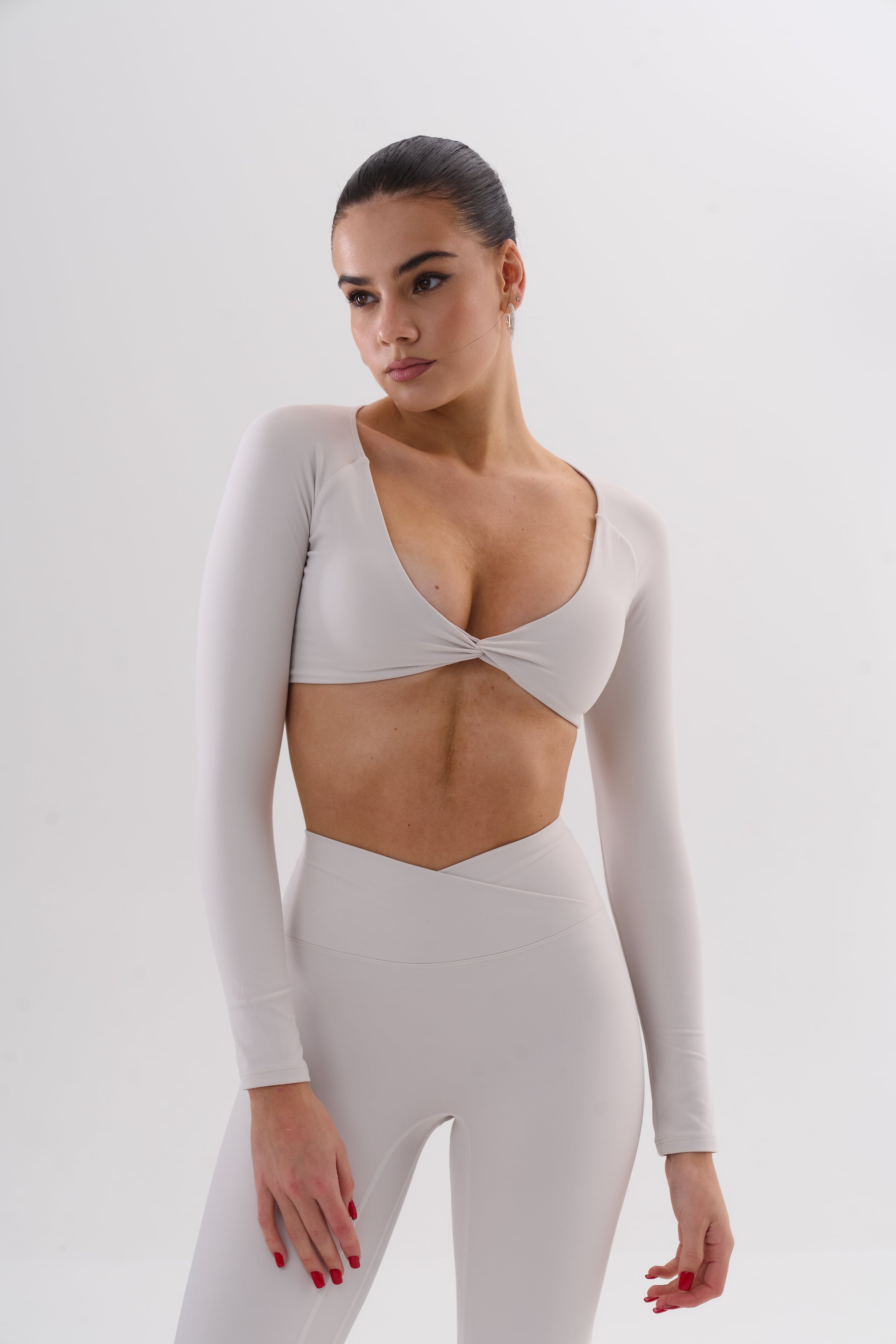 UMI Sculpt Flare Leggings – White