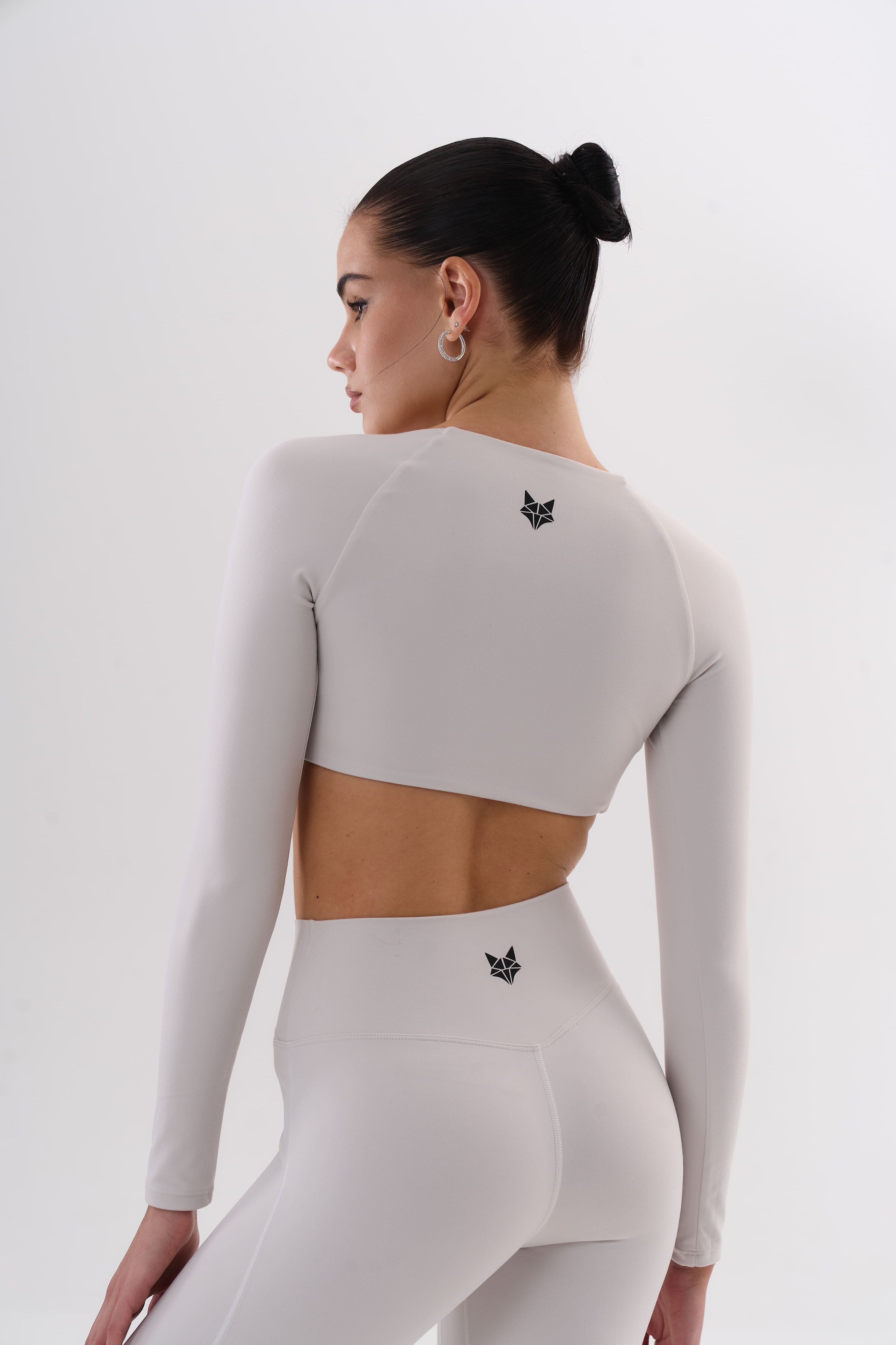 UMI Sculpt Flare Leggings – White