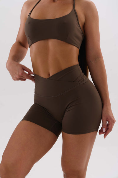 UMI Seamless Shorts – Espresso