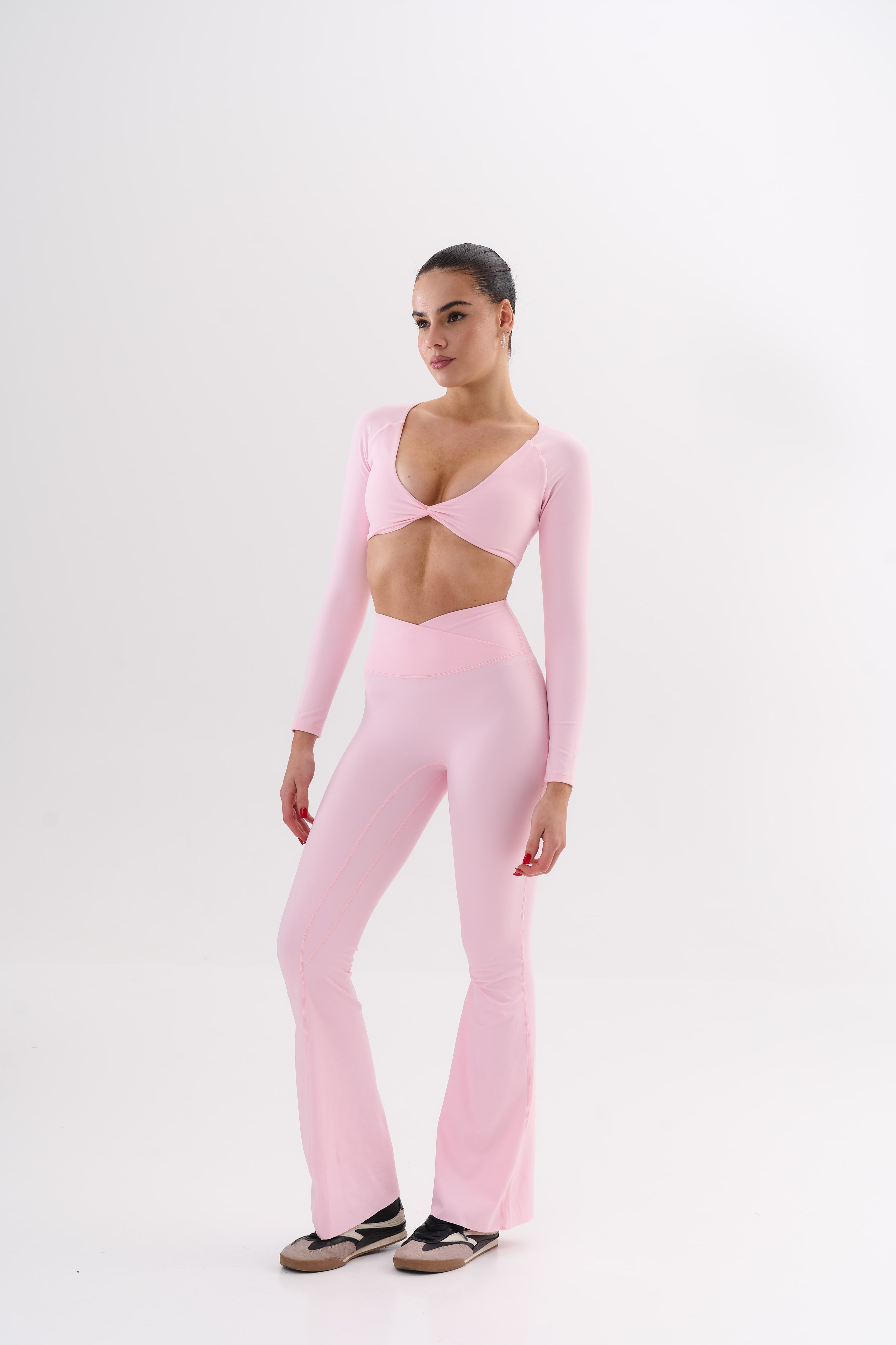 UMI Sculpt Flare Leggings – Rose