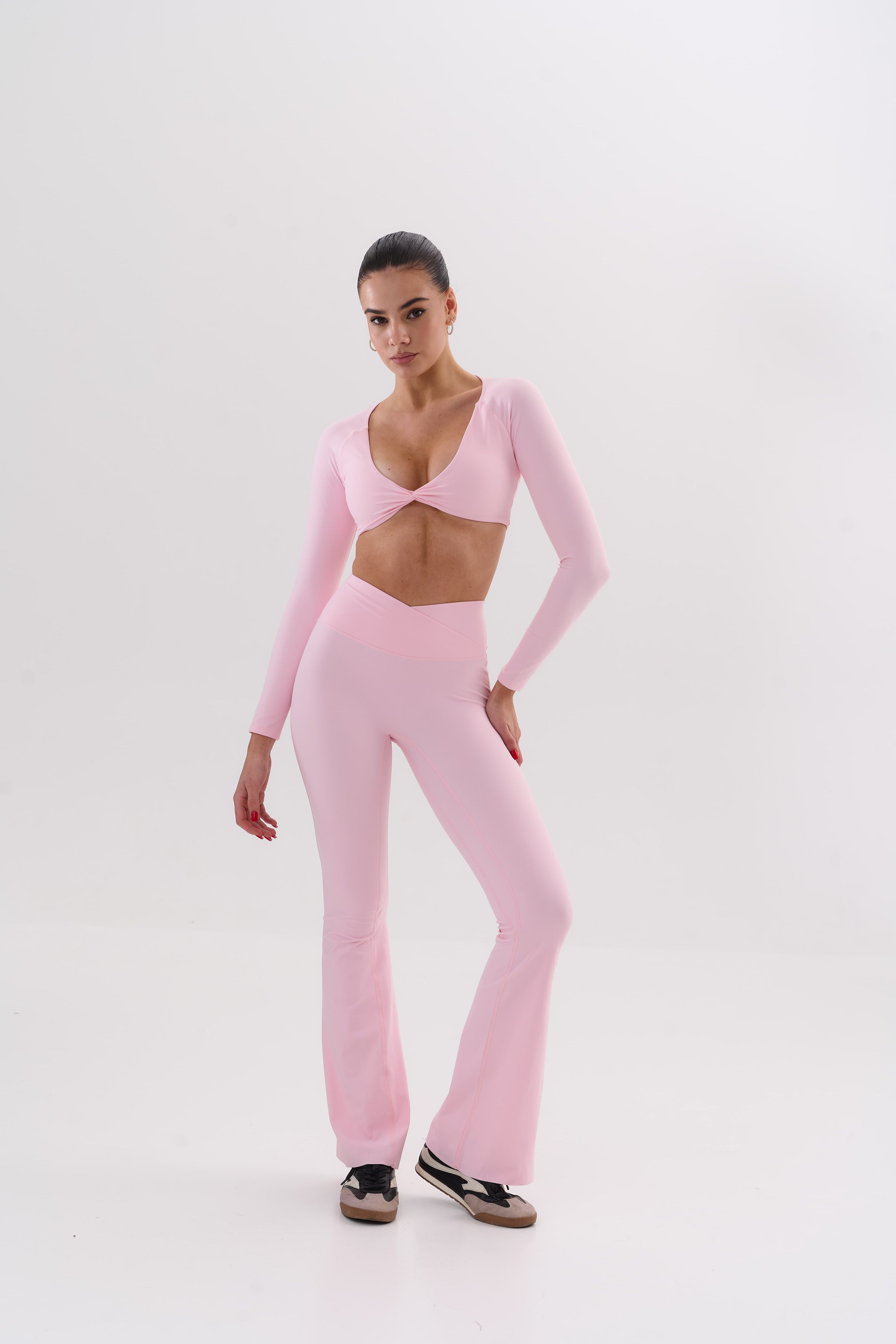 UMI Sculpt Flare Leggings – Rose