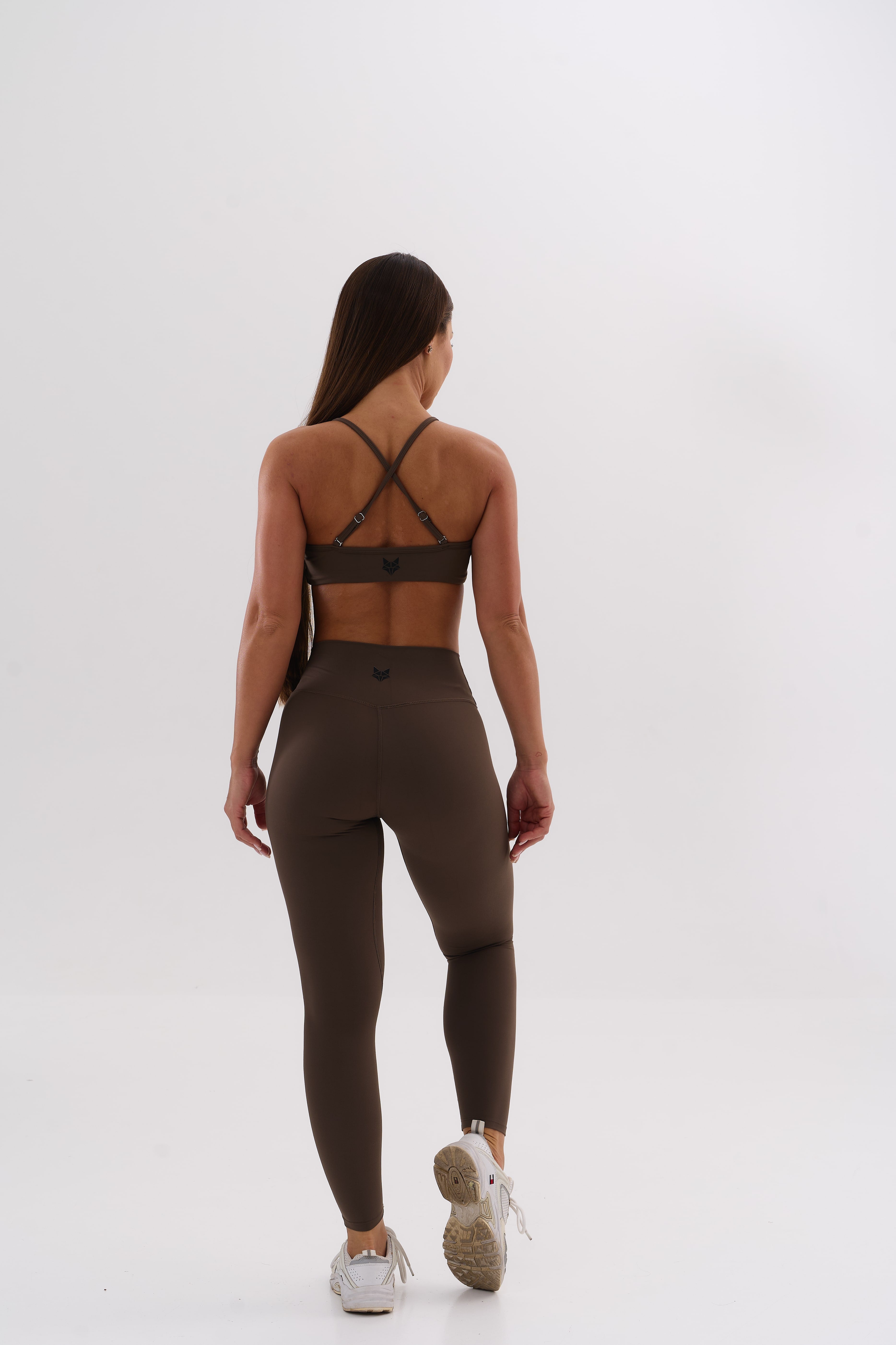 UMI X-Back Bra Top – Espresso