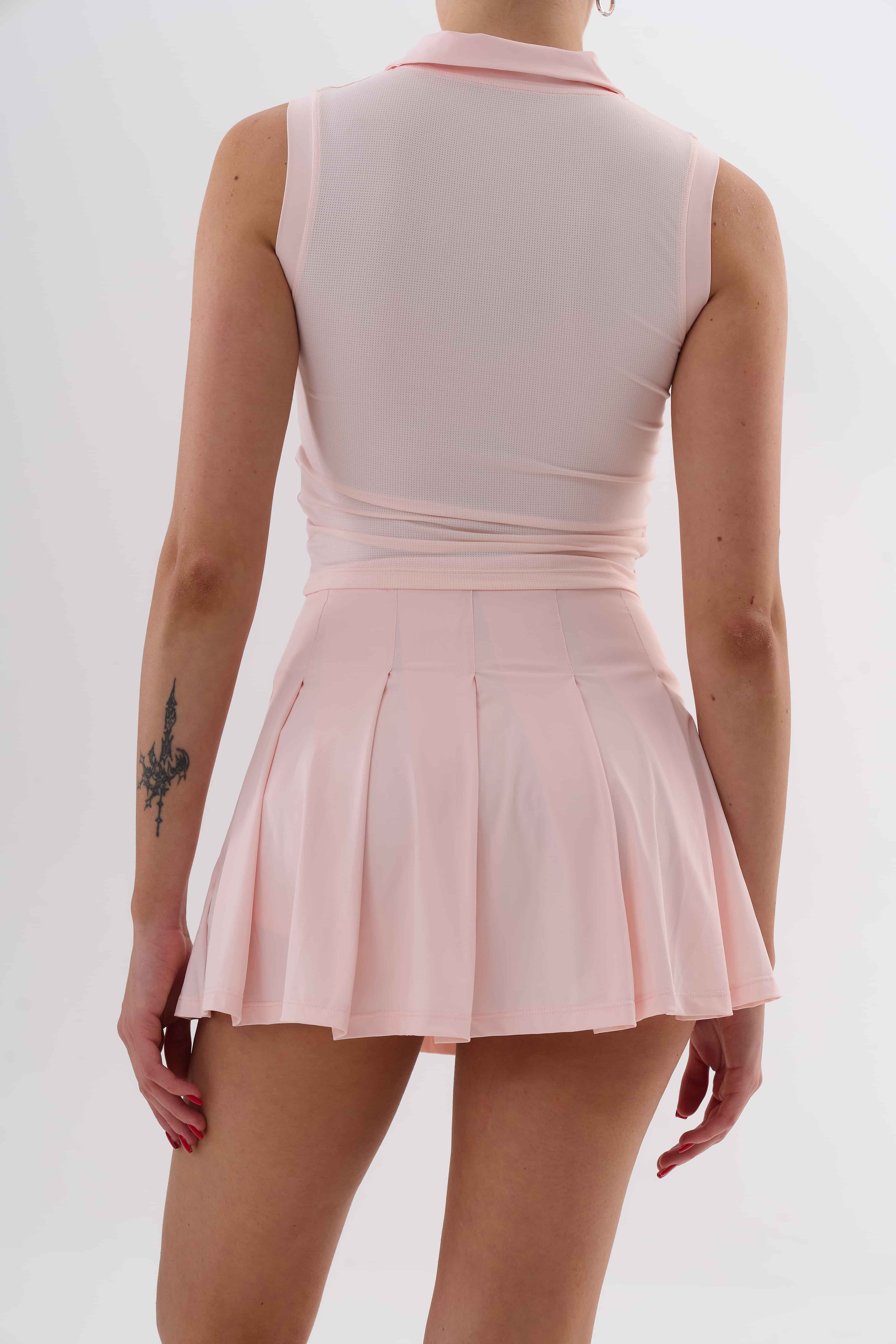 UMI Court Skirt – Rose