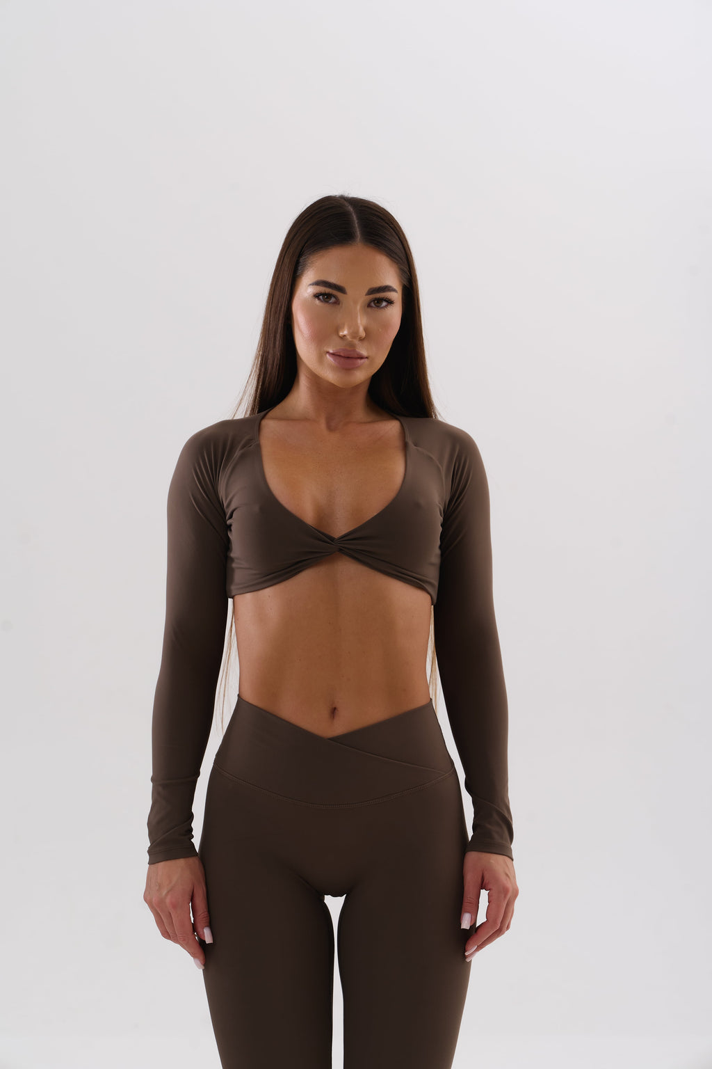 UMI Wrap Top – Espresso