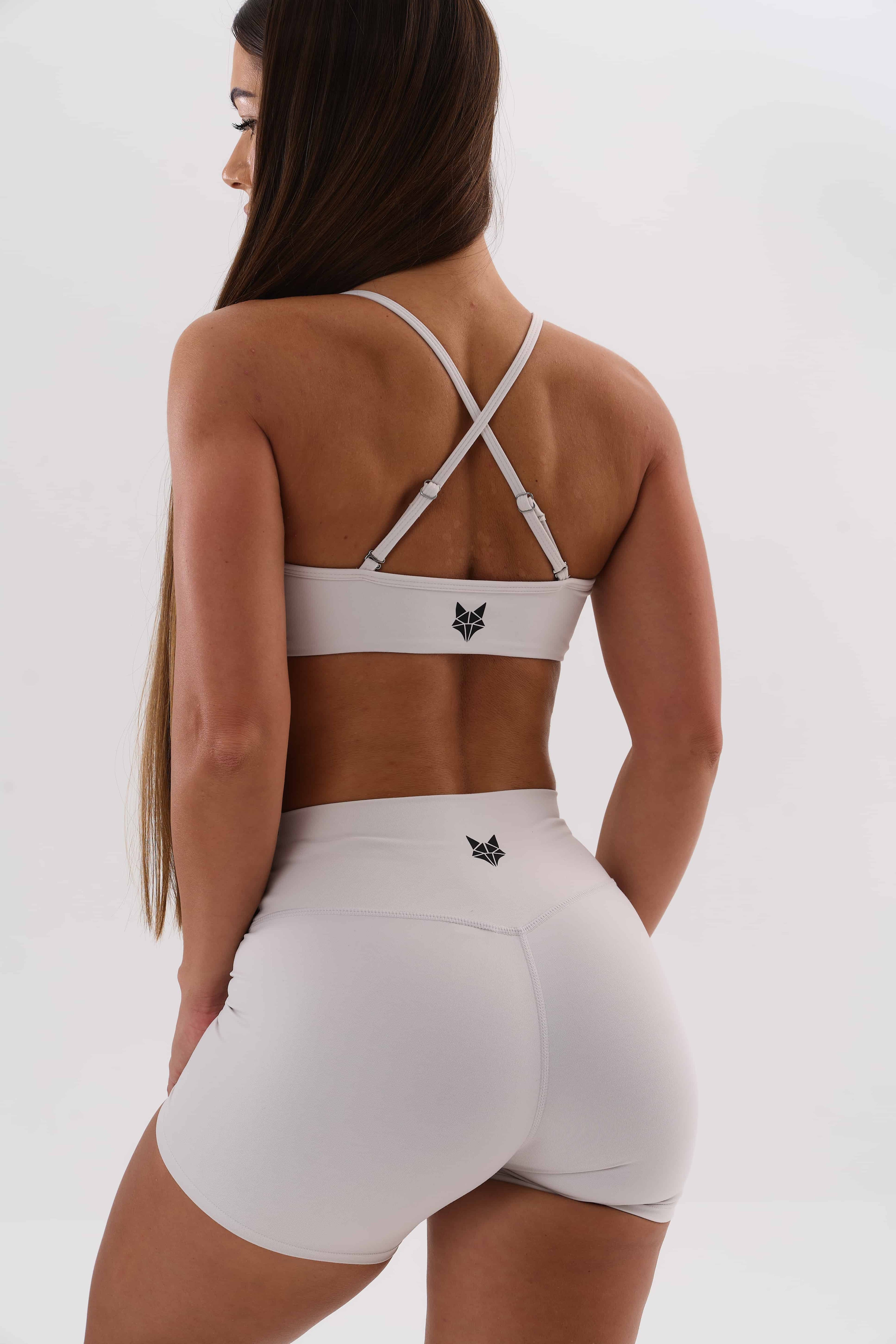 UMI Seamless Shorts – White