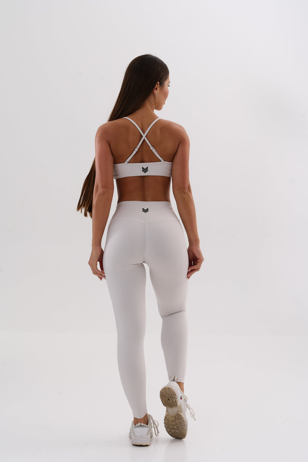 UMI X-Back Bra Top-White